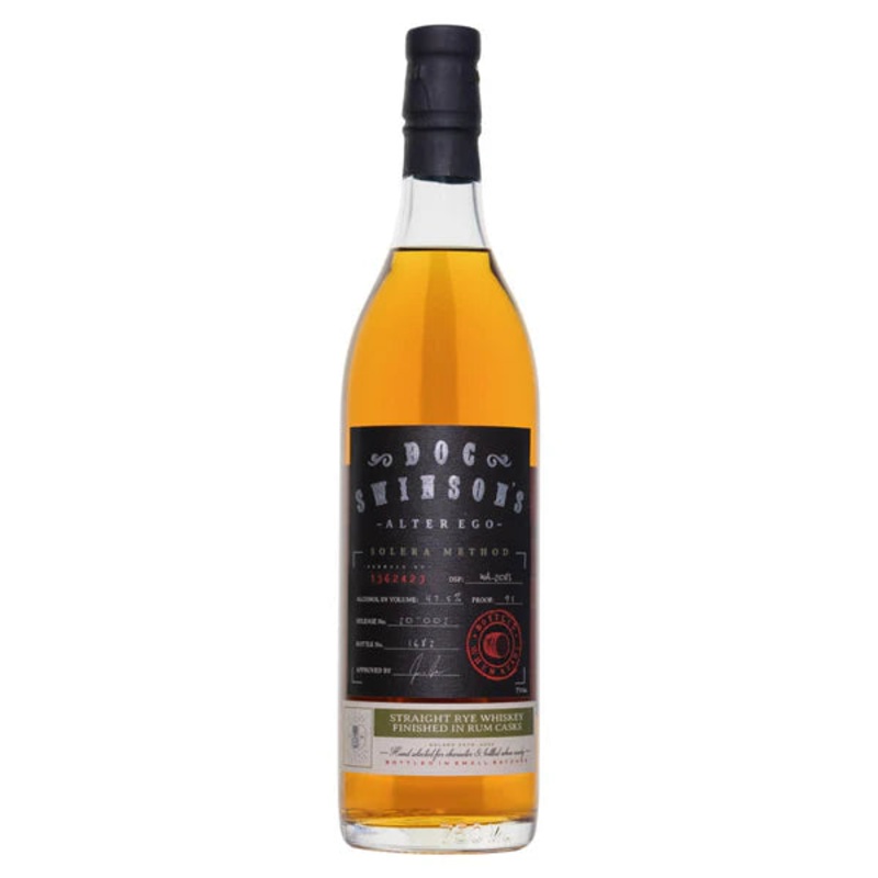 Doc Swinson's Solera Method Straight Rye 750ml