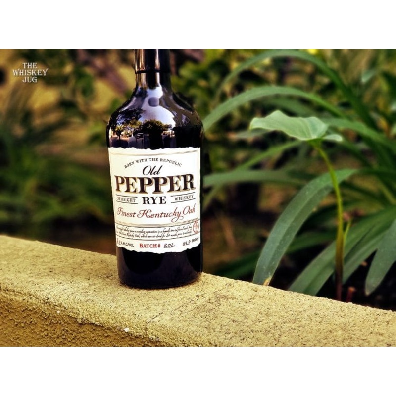 OLD PEPPER STRAIGHT RYE FINEST KENTUCKY OAK WHISKEY 750ML
