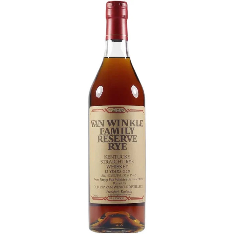 Old Rip Van Winkle Pappy Van Winkle's Family Reserve 13 Year Old Kentucky Straight Rye Whiskey 750ml