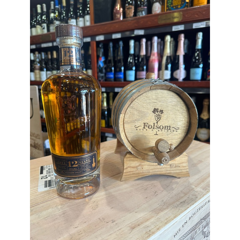 Pearse founders choice 12 year Irish whiskey 750ml
