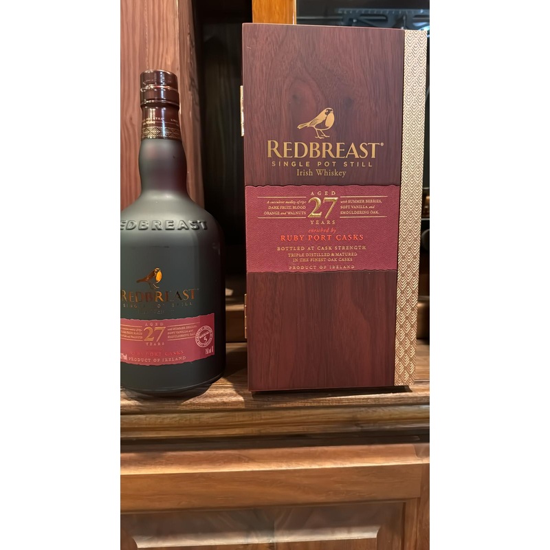 Redbreast 27 Year Old Single Pot Still Irish Whiskey Batch No. 5 750ml