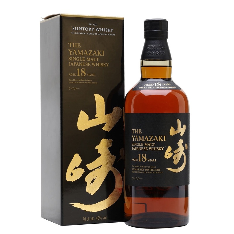 Suntory The Yamazaki 18 Year Old Single Malt Whisky 750ml