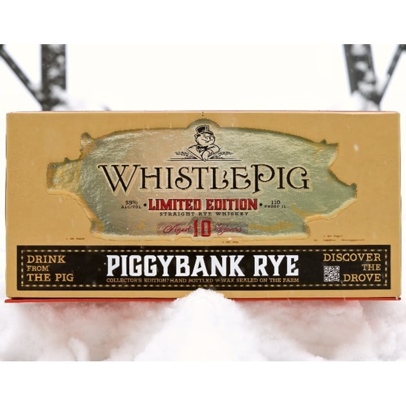 Whistlepig Limited Edition  Piggyback Rye Whiskey 10 Years 750ml