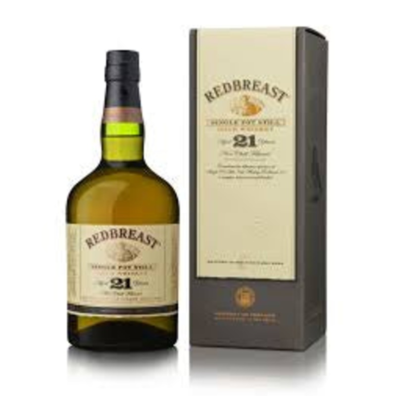 2014 Redbreast 21 Year Old Single Pot Still Irish Whiskey 750ml