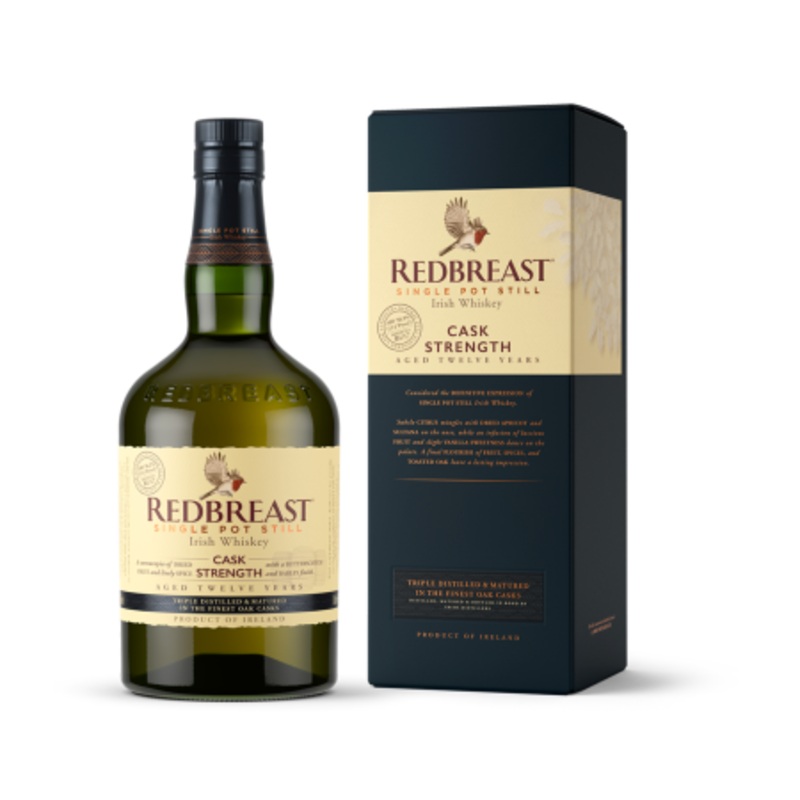 2021 Redbreast 12 Year Old Batch #B1/21 Single Pot Still Cask Strength Irish Whiskey 750ml