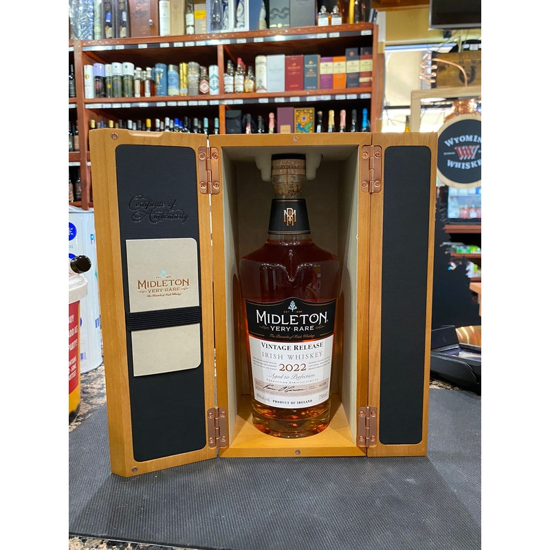 2022 Midleton Very Rare Vintage Blended Irish Whiskey 750ml