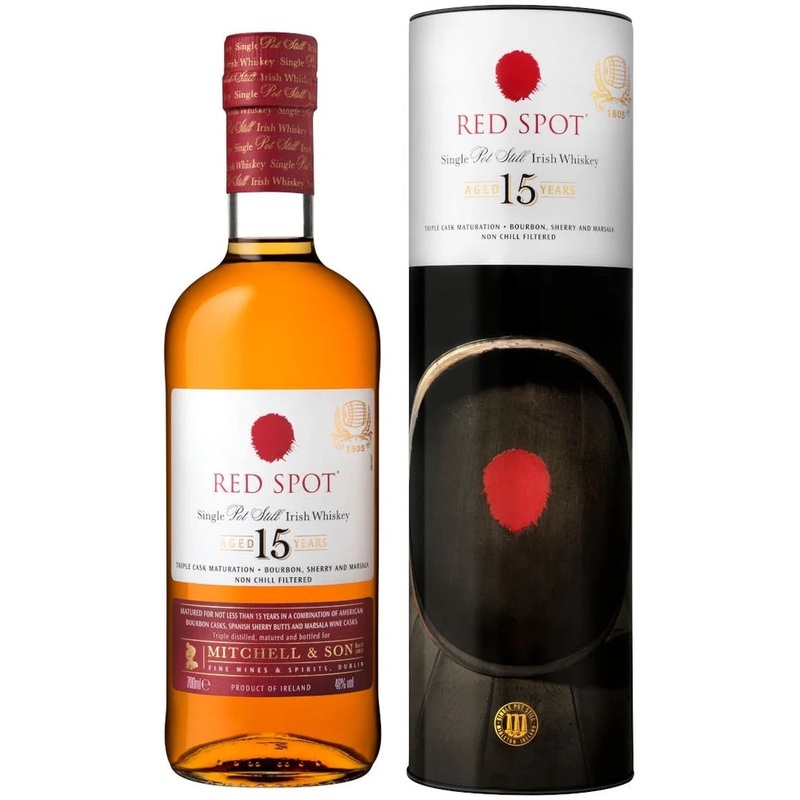Red Spot 15 Year Old Single Pot Still Irish Whiskey 750ml