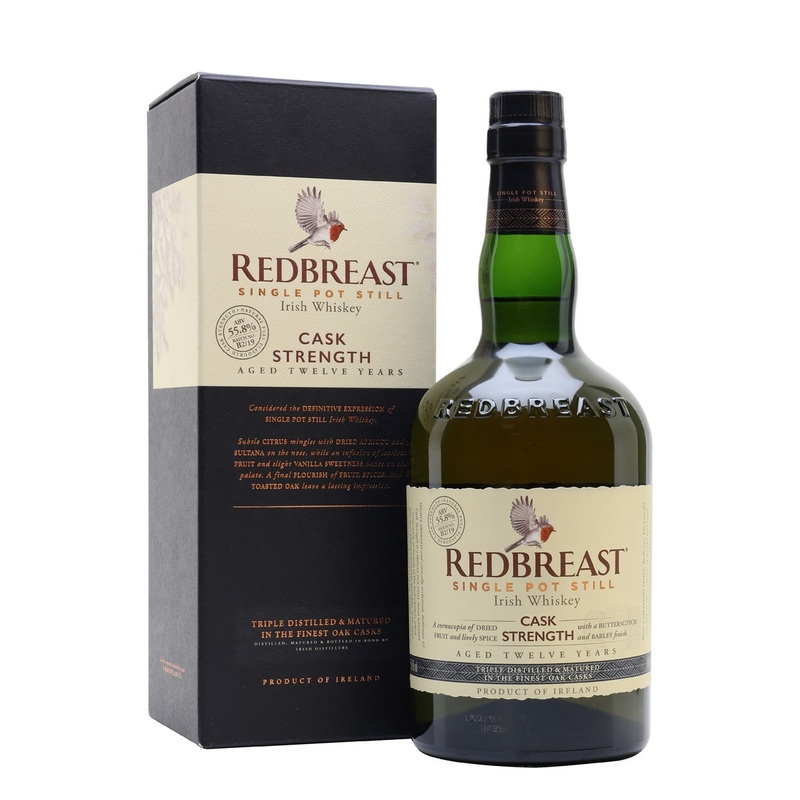 Redbreast 12 Year Old Cask Strength Single Pot Still Irish Whiskey Batch B2/19 750ml
