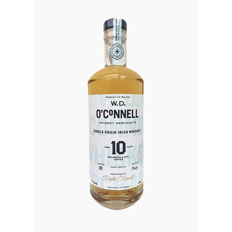 W. D. O'Connell Bourbon & Rye Series 10 Year Old Single Grain Irish Whiskey 750ml